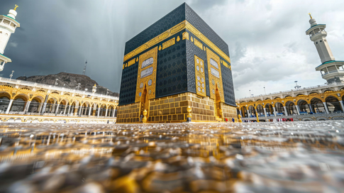 building-with-gold-door-gold-coins-top-it